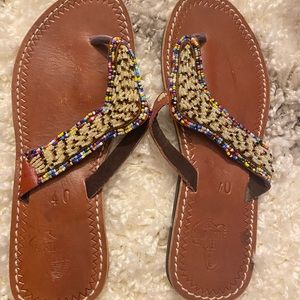 African Maasai sandals